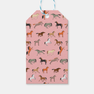 Cowgirl Horse Lover Gift, Women & Girls Kid Gift Tags