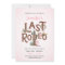 Cowgirl Last Rodeo Bachelorette Invitation