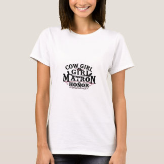 Cowgirl Matron of Honour  T-Shirt