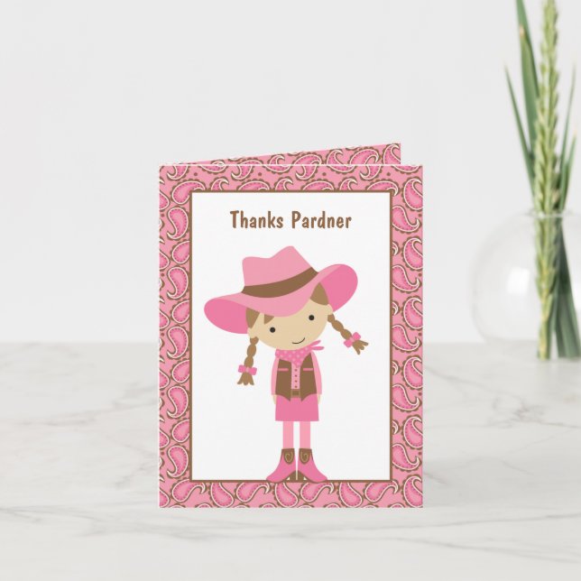 Cowgirl Note Cards (Front)