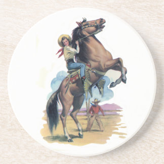 Cowgirl on Horse Coaster