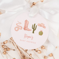 Cowgirl Pink Baby Shower