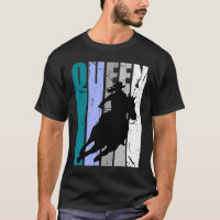 Cowgirl Queen Rodeo Women Barrel Racer Birthday Ri