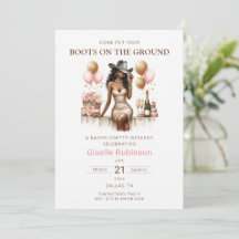 Cowgirl Rodeo Western Party Shower