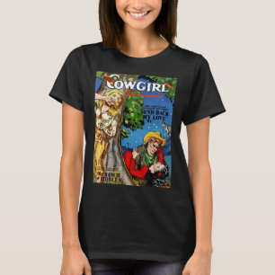 Cowgirl Romance The Betrayal Vintage Comics T-Shirt