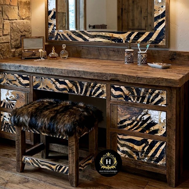 Cowgirl Rustic Western Country Wood Decoupage  Tissue Paper (Creator Uploaded)