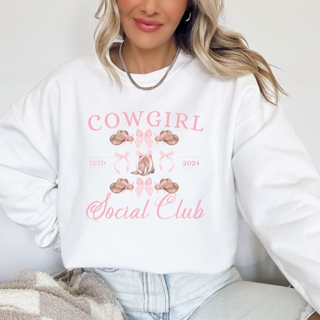 Cowgirl Social Club Sweatshirt (Creator Uploaded)