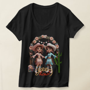 Cowgirl Wedding Celebration – Western Aesthetic fo T-Shirt