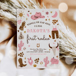 Cowgirl Wild West Rodeo Ranch Birthday Party Invitation<br><div class="desc">Cowgirl Wild West Rodeo Ranch Birthday Party Invitation
All designs are © PIXEL PERFECTION PARTY LTD</div>