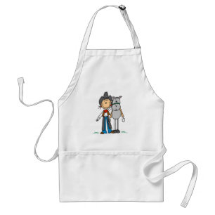 Cowgirl With Horse T-shirts and Gifts Standard Apron