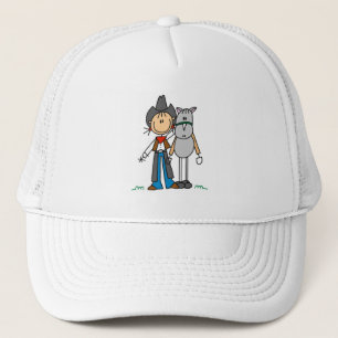 Cowgirl With Horse T-shirts and Gifts Trucker Hat