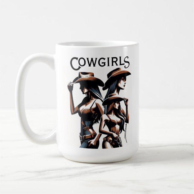 Cowgirls Coffee Mug (Left)
