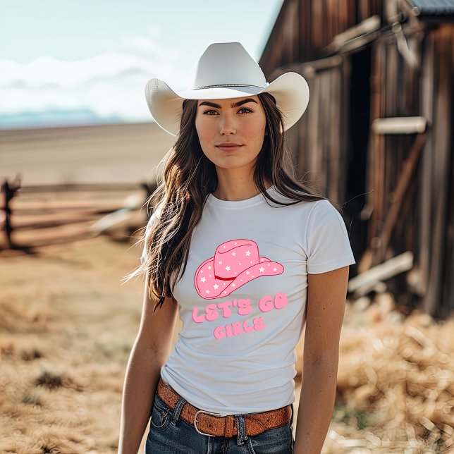 Cowgirls Let's Go Girls T-Shirt (Creator Uploaded)