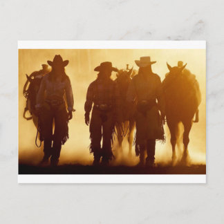 Cowgirls postcard