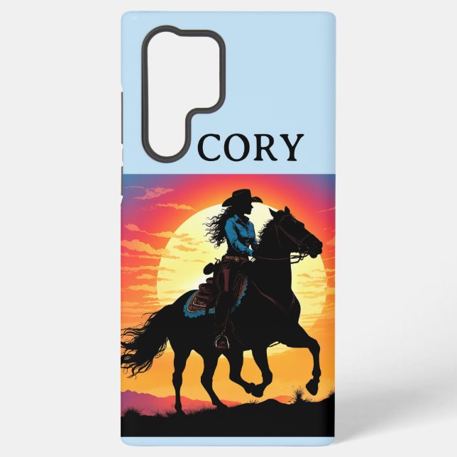 COWGRL SAMSUNG Phone Case (Back)