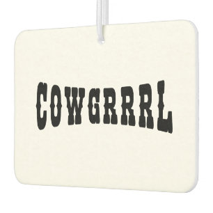COWGRRRL CAR AIR FRESHENER