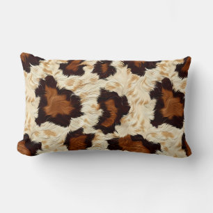 Cowhide Accent Pillow