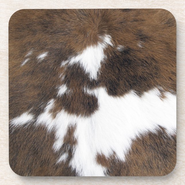 Cowhide Coaster (Front)