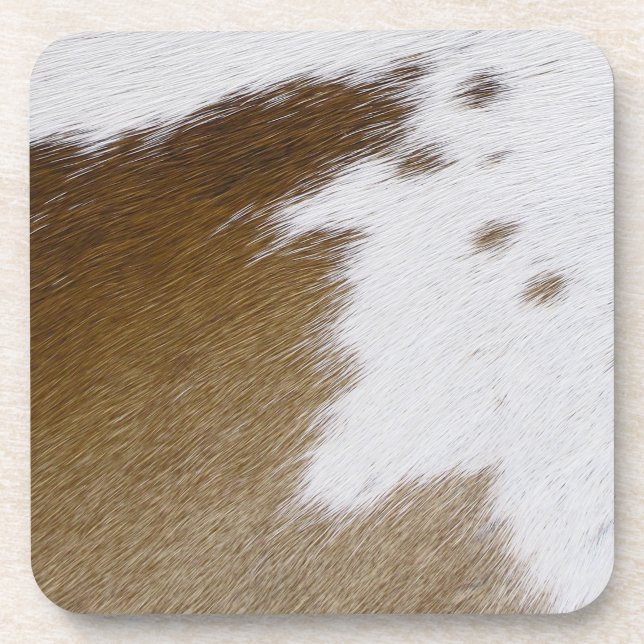Cowhide Coaster (Front)