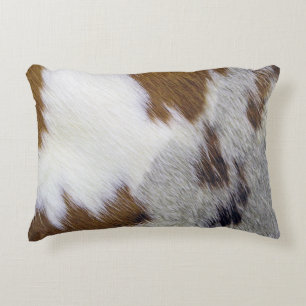 Cowhide Decorative Cushion