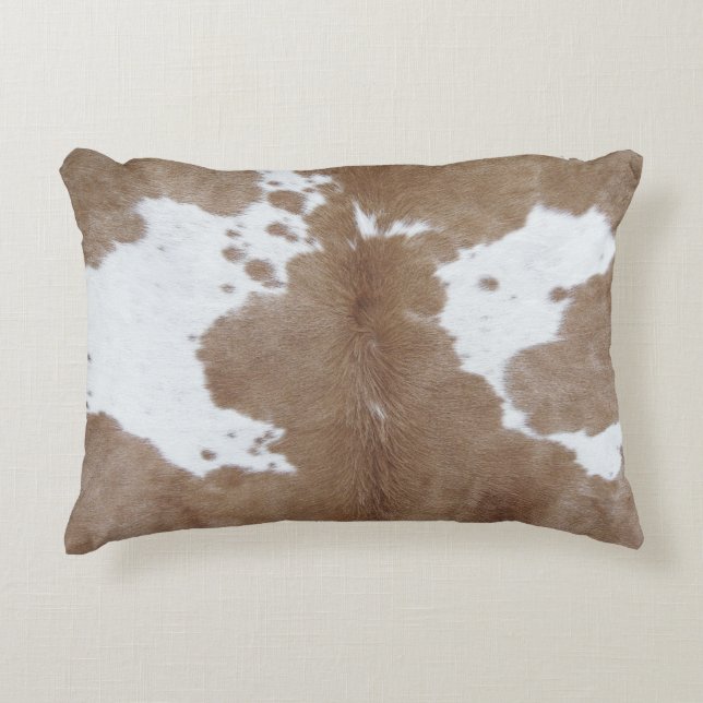 Cowhide Decorative Cushion (Front)