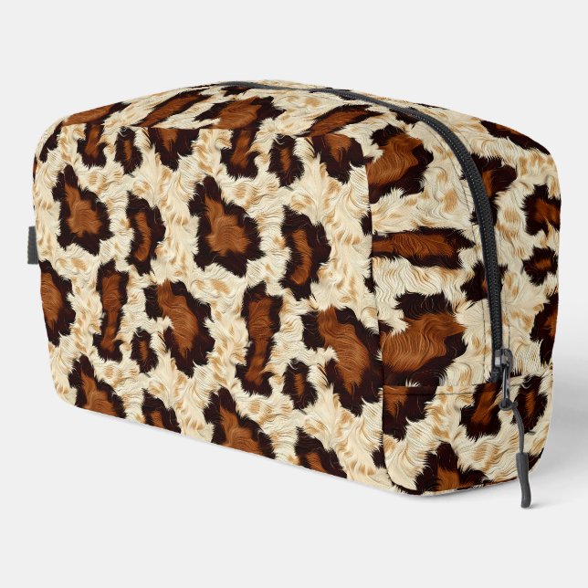 Cowhide  dopp kit (Right Corner)