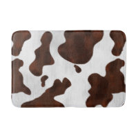 Cowhide Faux Hair Western Leather Spotted Pattern