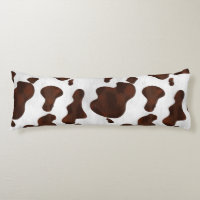 Cowhide Faux Hair Western Leather Spotted Pattern