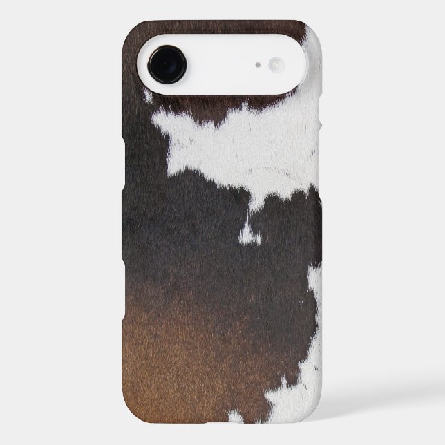 Cowhide Patch Case-Mate iPhone Case (Back)