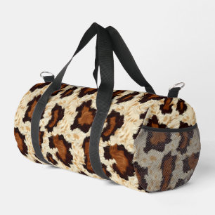 Cowhide Small Duffel Bag