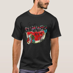 Cowhide Sweet Summer Time I Love Summer Beach Vac T-Shirt