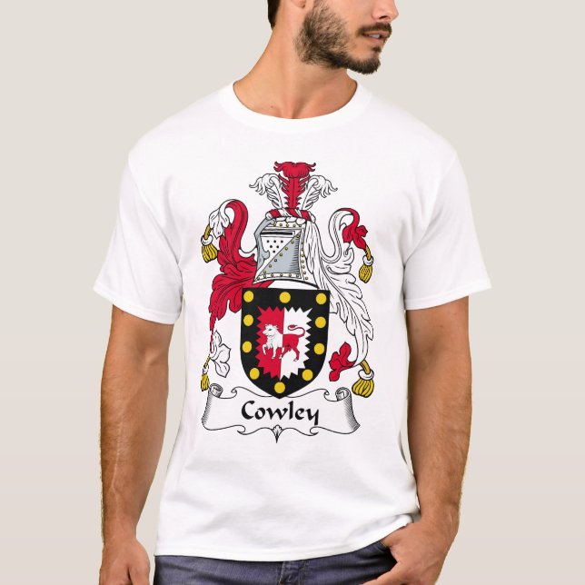 Cowley Family Crest T-Shirt (Front)