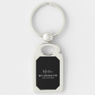 Coworker Boss Leaving ADD Funny Quote, Custom Key Ring