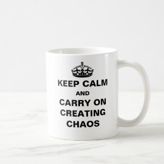 Coworker Chaos Incompetent Inept Keep Calm Joke Coffee Mug