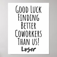 coworker, colleague, farewell, good luck T-Shirt