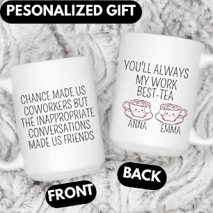Coworker Farewell Gift, Personalised Leaving Mug
