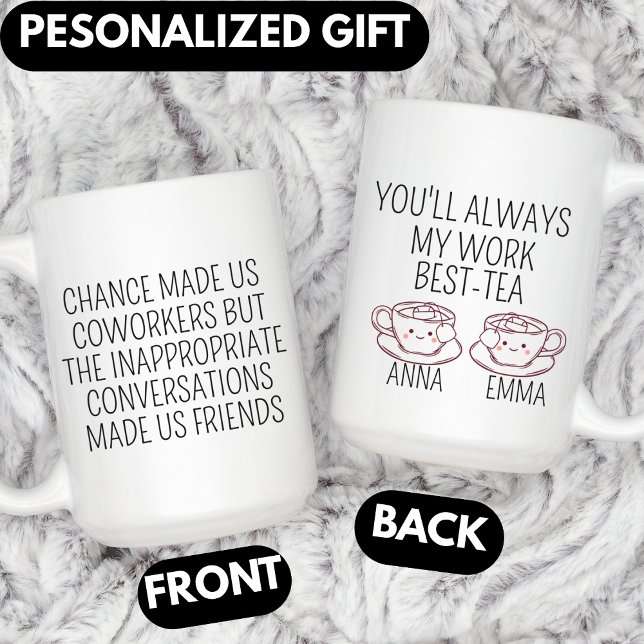 Coworker Farewell Gift, Personalised Leaving Mug (Creator Uploaded)