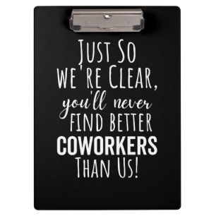 Coworker Goodbye   Coworker Moving   Leaving Gift Clipboard