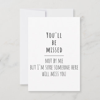 coworker leaving, coworker leaving, colleagues,    card