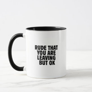 Coworker Leaving Gift Idea With Funny Saying Mug
