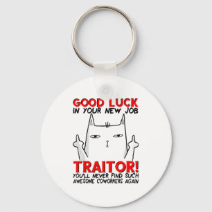 Coworker Leaving, Quitting Going Away, Job Change, Key Ring