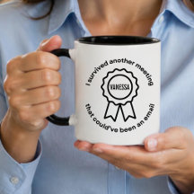 Coworker Modern Funny Personalised Coffee