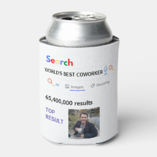 Coworker PHOTO Gifts Boss Nurse Teacher Doctor Mum Can Cooler