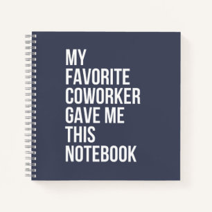 coworker Spiral Notebook