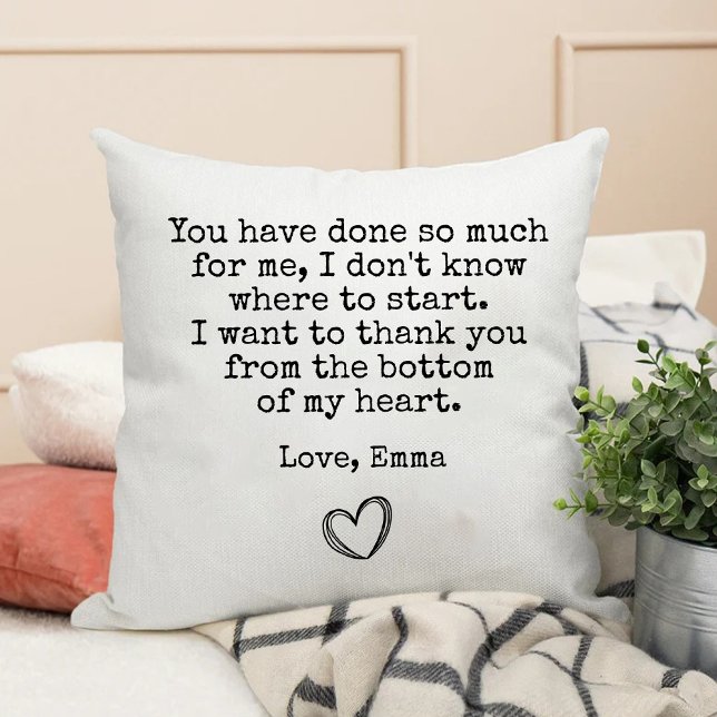 Coworker Thank You Massage for Birthday Cushion (Coworker Thank You Massage for Birthday Throw Pillow)