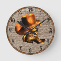 COWOY HAT AND BOOTS