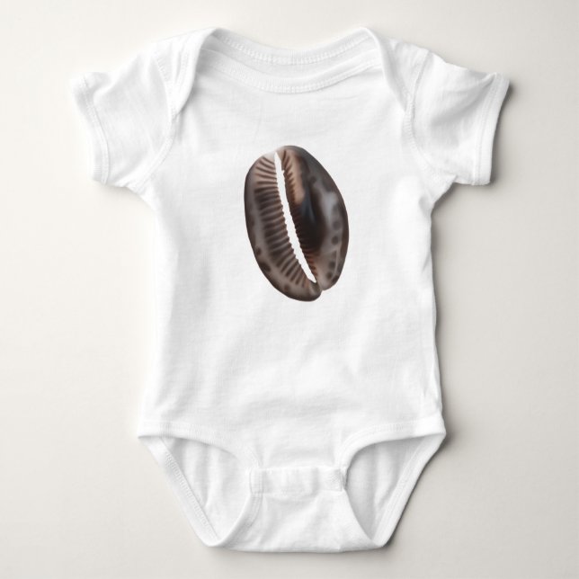 Cowrie Shell Baby Outfit Baby Bodysuit (Front)