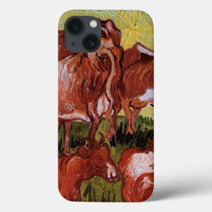 Cows (after Jordaens) by Vincent van Gogh iPhone 13 Case