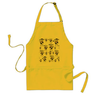 Cows and bulls pattern standard apron
