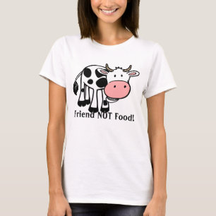 Cows Are Friends T-Shirt For Vegetarians